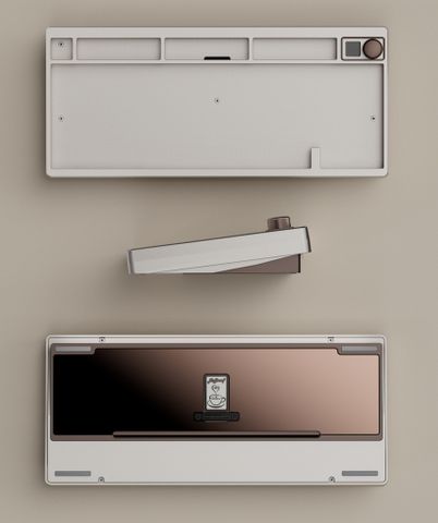 QK75N Case - Coffee - Anodized First Light