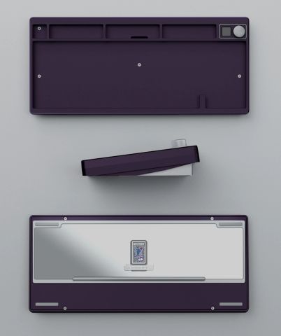 QK75N Case - Mystery - Anodized Purple