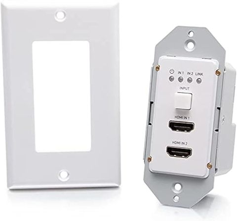Bảng Kết Nối C2G Dual 4K HDMI HDBASET + RS232, Transmitter, Gắn Tường