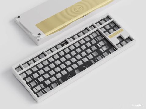 Ripple TKL by Upas Keyboard - E-White WK