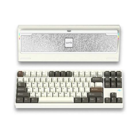 WOBKEY Crush80 Reboot Keyboard Pro - White