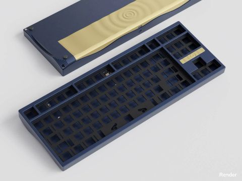 Ripple TKL by Upas Keyboard - Navy WK