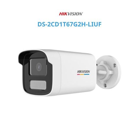 Camera thân trụ ngoài trời DS-2CD1T67G2H-LIUF 6MP