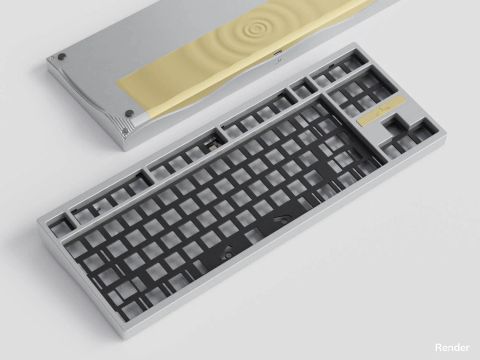 Ripple TKL by Upas Keyboard - Silver WK