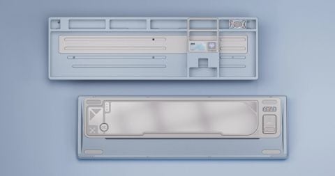 QK101 Case - Anodized Ice Blue