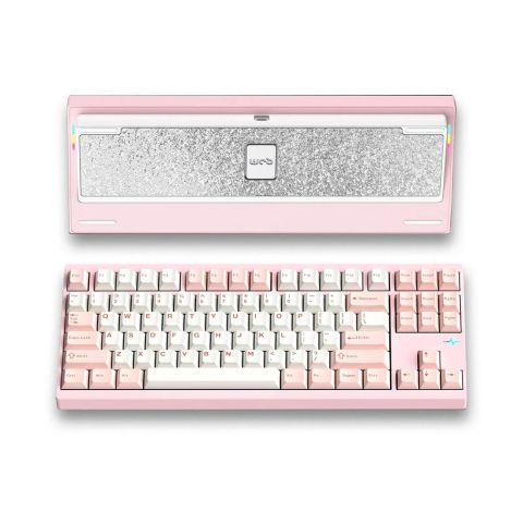WOBKEY Crush80 Reboot Keyboard Pro - Pink