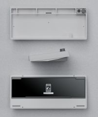 QK75N Case - Dino Run - Electrophoresed White