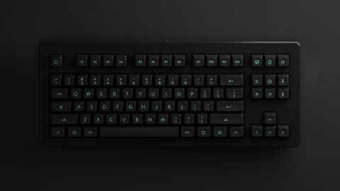 SA Geoma Keyboard - Dark Alphas
