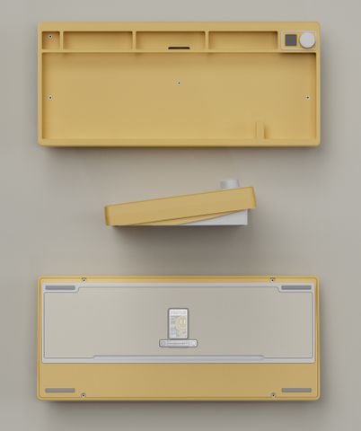 QK75N Case - Smile - Electrophoresed Yellow