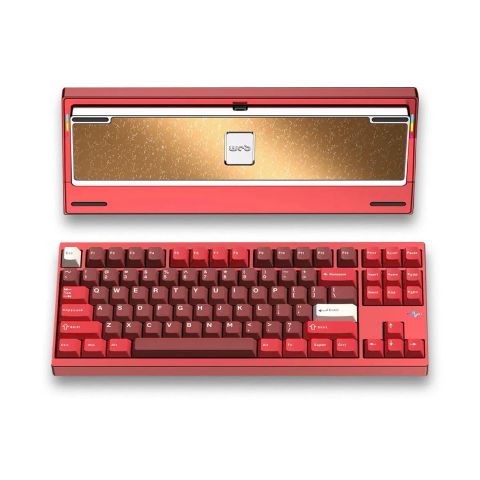 WOBKEY Crush80 Reboot Keyboard Pro - Red