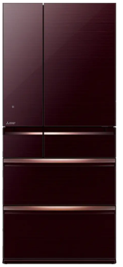 Tủ Lạnh Mitsubishi Inverter 694 Lít MR-WX70C-BR-V (6 Cửa)