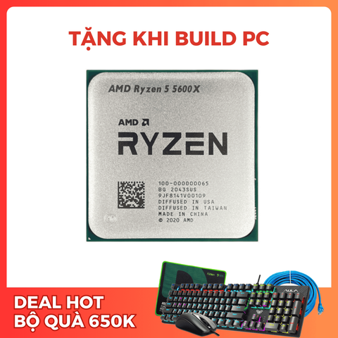 CPU AMD Ryzen 5 5600X Tray – 6C/12T, Boost 4.6GHz