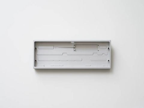 STAGGERED Roly-poly 40 R3 Keyboard - Anodized Silver