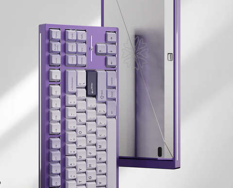 Promise87 Standard Edition Keyboard - Lavender Alu Sandblasted Silver