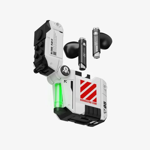 Sirius P5 – Defense Mecha White | Tai Nghe TWS Bluetooth 5.2