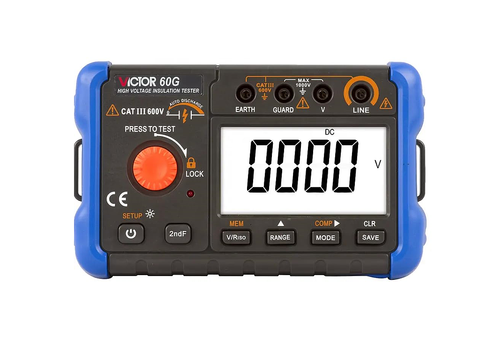 Thiết bị đo điện trở cách điện VICTOR 60G