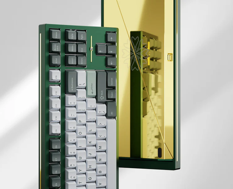 Promise87 Standard Edition Keyboard - Pine SS PVD Gold