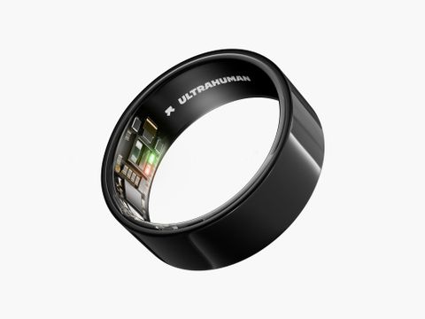 ULTRAHUMAN Ring AIR Aster Black – Nhẫn Thông Minh Theo Dõi Sức Khỏe