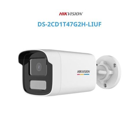 Camera thân trụ ngoài trời DS-2CD1T47G2H-LIUF 4MP