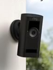 Ring Stick Up Cam Pro – Bộ 2, màu đen: