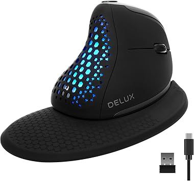 DELUX Seeker M618XSD: Chuột Đứng OLED & Dịch Vụ Bảo Trì Uy Tín