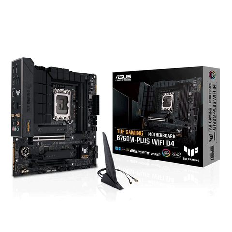 Main ASUS TUF GAMING B760M-PLUS WIFI D4 Chính Hãng | Hiệu Năng Mạnh