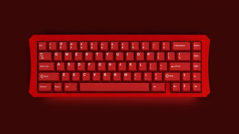RE65 R2 Keyboard - Red