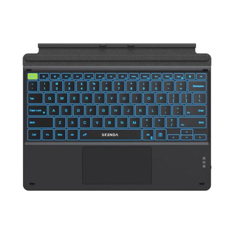 Seenda BC8622: Bàn Phím Backlit & Touchpad Cho Surface Pro 9/8/X