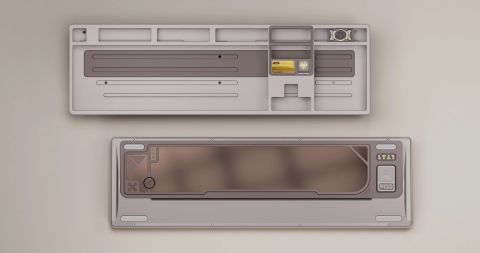 QK101 Case - Anodized Sandgold