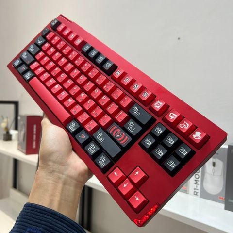 Bàn phím cơ Weikav Stars80 Ultra - Đỏ P5 Clacky