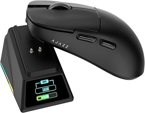 Chuột không dây DAIDAI AJAZZ AJ159 APEX Black