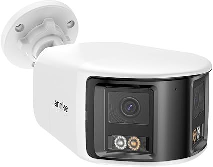 Camera ANNKE 4K PoE 180° Ống kính kép AI – Có màu ban đêm