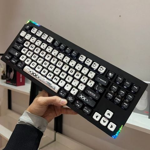 Bàn phím cơ Weikav Stars80 Ultra - Đen CSGO Thocky