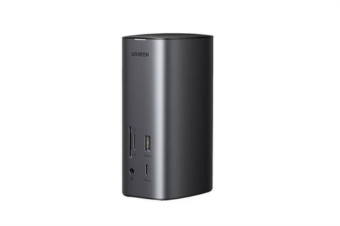 Bộ Adapter chuyển đổi Type C PD 12 in 1 kèm cáp Type C - Type C 1m 10Gbps Ugreen CM555 90325