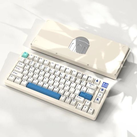 Createkeebs Thera75 V2 Keyboard - Off-White