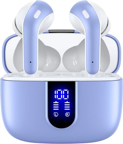 Tai nghe không dây TAGRY X08 Tím nhạt