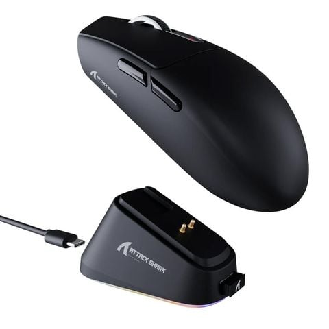 Chuột Attack Shark G3 Pro Multi Modes Đen