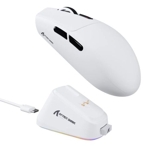 Chuột Attack Shark G3 Pro Multi Modes Trắng