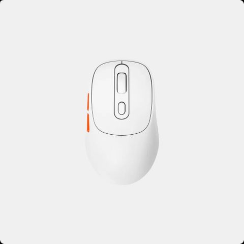 Chuột không dây HyperWork Silentium Mini MS01M Trắng