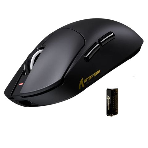 Chuột Attack Shark X8 Ultra 8K Multi Modes Đen