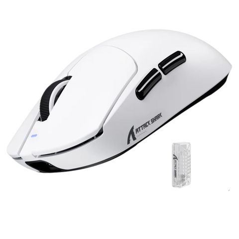 Chuột Attack Shark X8 Ultra 8K Multi Modes Trắng