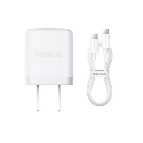 Bộ Sạc Nhanh Kèm Cáp Baseus Palm 1C 20W