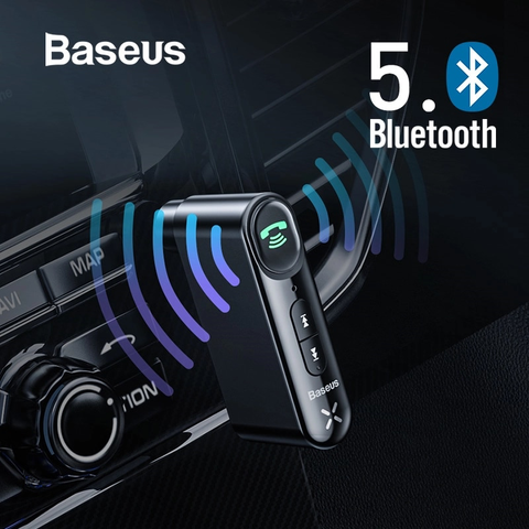Bộ Bluetooth Receiver dùng cho xe hơi Baseus Qiyin AUX