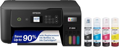 Đánh giá Epson EcoTank ET-2800: Máy in gia đình bền bỉ & Tiết kiệm