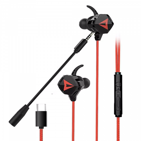 Tai nghe in-ear gaming Gamo G5 đỏ