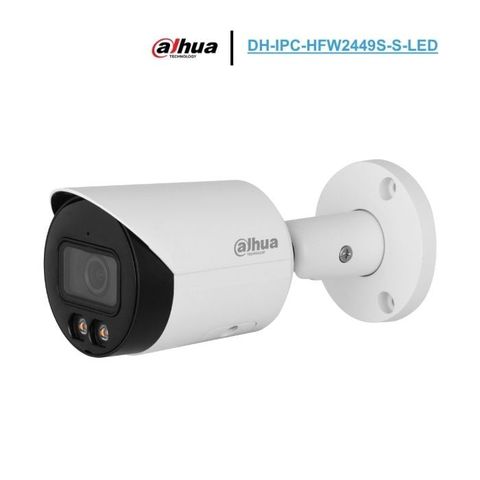 Camera IP Dahua DH-IPC-HFW2449S-S-LED 4MP