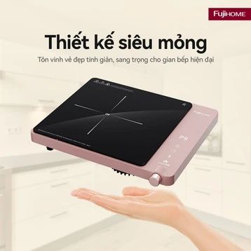 Bếp từ đơn FUJIHOME IC1207P – 1900W, nấu nhanh & an toàn