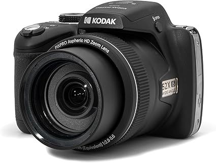 Máy ảnh kỹ thuật số Kodak PIXPRO AZ528-BK – Zoom 52x, Wi-Fi, Full HD 1080P, LCD 3