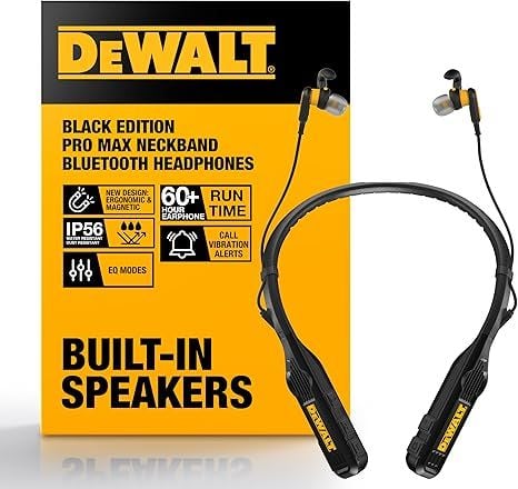 Tai Nghe DEWALT Black Edition 2-in-1