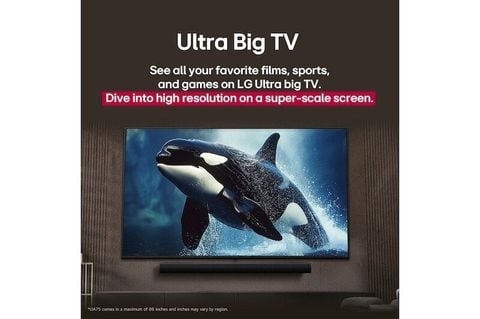 Smart TV LG 65″ UHD AI UA8450 4K 2025 – AI Gen8 & webOS25
